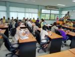 ประชุมคณะผู้บริหารและพนักงานส่วนตำบลทุ่งควายกินประจำเดือนมิถ
