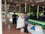 การจัดกิจกรรมการรับซื้อขยะ ตามโครงการธนาคารขยะ ณ โรงเรียนบ้า