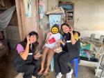 กองสวัสดิการสังคม ลงพื้นที่เยี่ยมบ้าน  คนพิการ/ผู้สูงอายุ