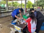 การจัดกิจกรรมการรับซื้อขยะ  ตามโครงการธนาคารขยะ ณ โรงเรียนวั