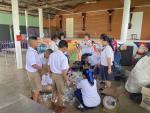 กิจกรรมการรับซื้อขยะ  ตามโครงการธนาคารขยะ ณ โรงเรียนวัดชุมนุ