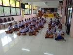 ให้ความรู้และรับซื้อขยะที่โรงเรียนวัดมงคลวุฒาวาส