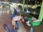 กิจกรรมการรับซื้อขยะ  ตามโครงการธนาคารขยะ ณ โรงเรียนบ้านหนอง