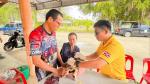 ลงพื้นที่มอบวัคซีนและฉีดวัคซีนป้องกันโรคพิษสุนัขบ้า สำหรับพื