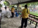 กิจกรรมการรับซื้อขยะ  ตามโครงการธนาคารขยะ ณ โรงเรียนวัดมงคลว