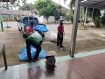 กิจกรรมการรับซื้อขยะ  ตามโครงการธนาคารขยะ ณ โรงเรียนบ้านหนอง