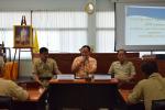 การประชุมอาสาสมัครป้องกันภัยฝ่ายพลเรือน (อปพร.) สัญจรระดับอำ