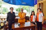 มอบเงินในโครงการสืบสานประเพณีวันลอยกระทง ประจำปี ๒๕๖๖ ณ วัดห
