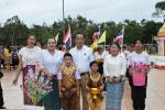 ร่วมขบวนแห่เทียนพรรษา ของโรงเรียนมงคลวุฒาวาส เพื่อถวายเทียนพ