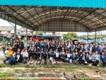 ร่วมรณรงค์และควบคุมการระบาดของโรค ลงพื้นที่บริเวณโครงการบ้าน