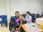 ดำเนินการฉีดวัคซีนป้องกันไข้หวัดใหญ่ ให้แก่พนักงาน ที่ใช้สิท